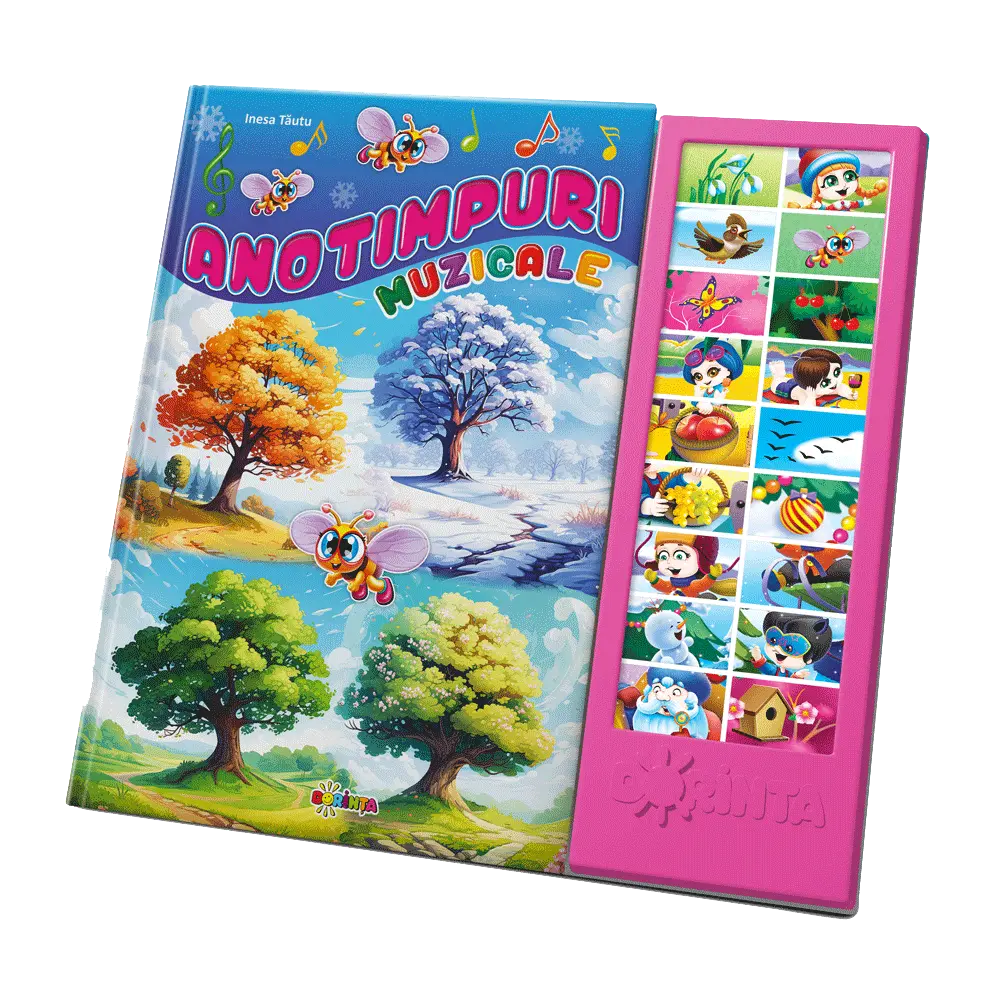Carte cu sunete Anotimpuri Muzicale