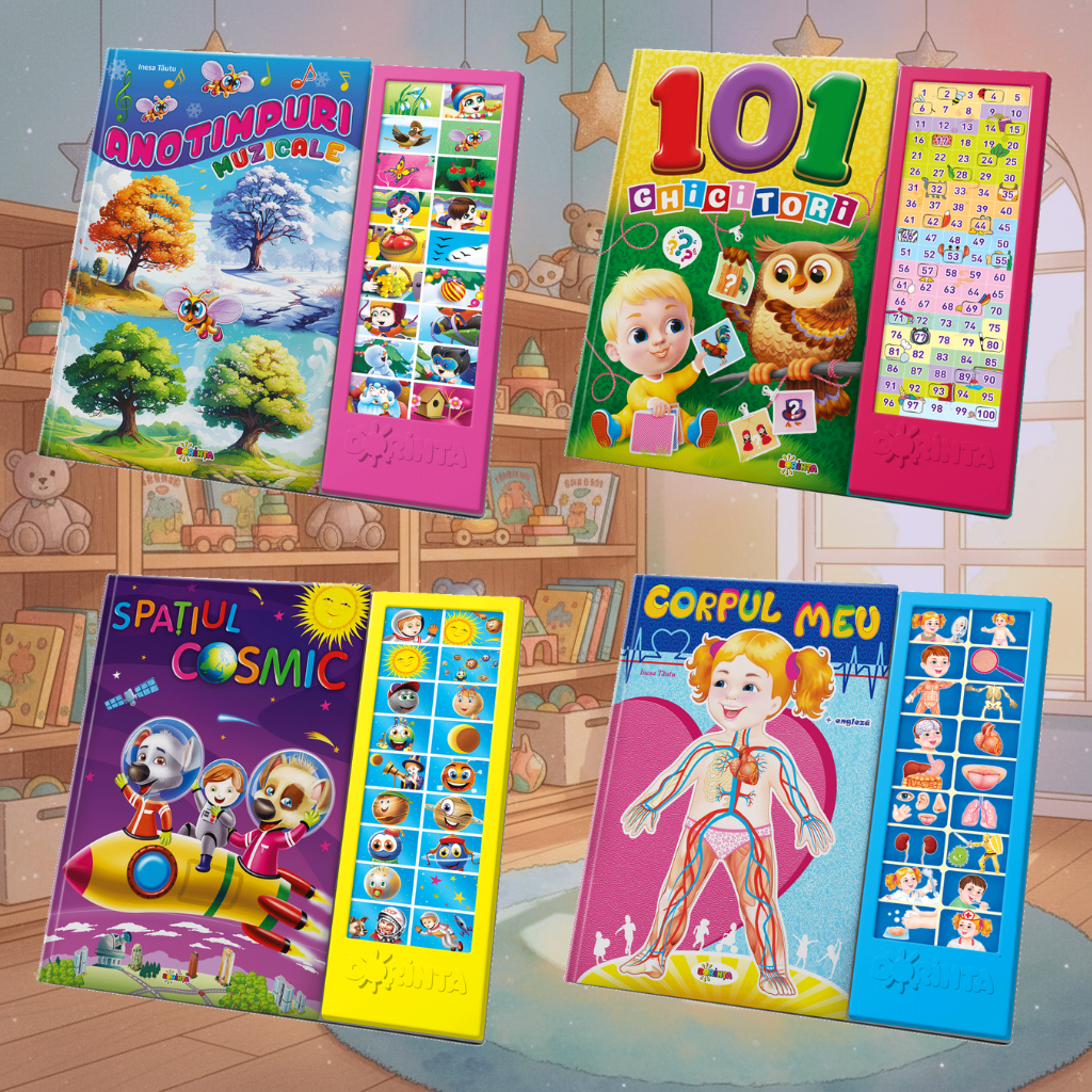 Set cărți cu sunete educaționale