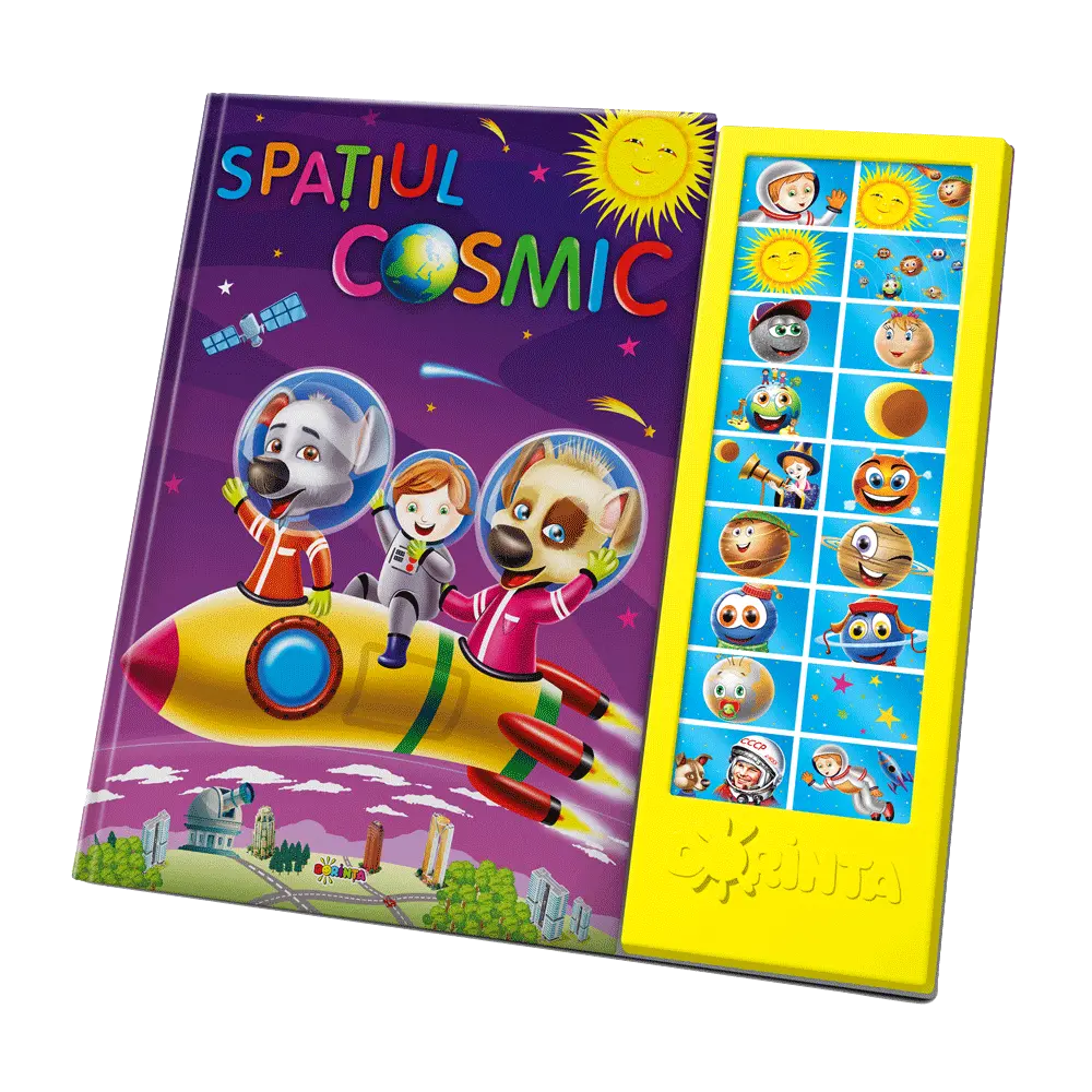 Carte cu sunete Spațiul Cosmic