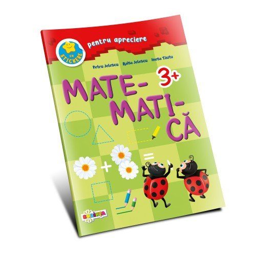 Matematica 3+ (cu stickere pentru apreciere)