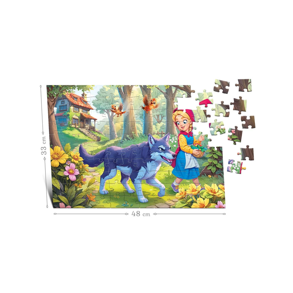 Puzzle 120ps. Scufița roșie