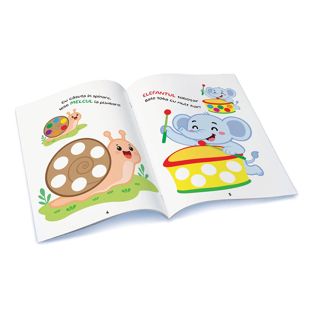 Clap - Clap. Cerculete vesele. Aplica dupa model