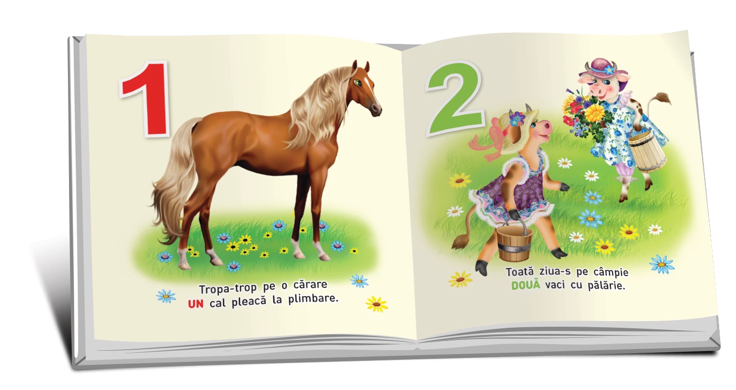 Cărți mici pentru pici - 123 (Numere)