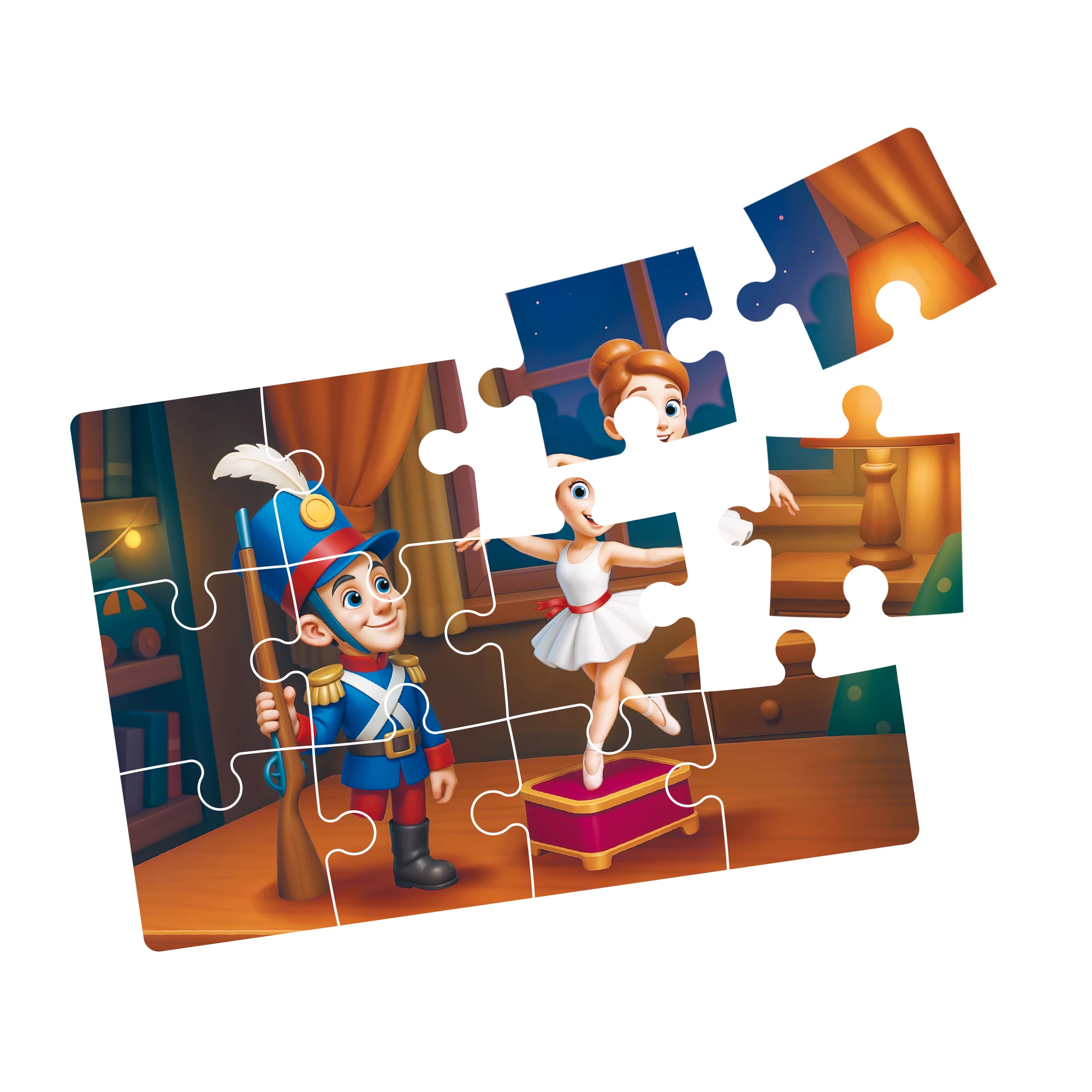 Puzzle 4in1, Soldatelul de plumb