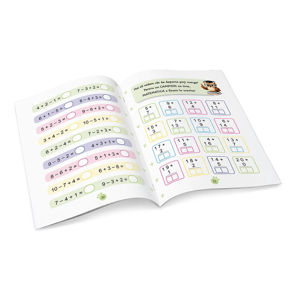 Campionii Adunării și Scăderii (0-20)