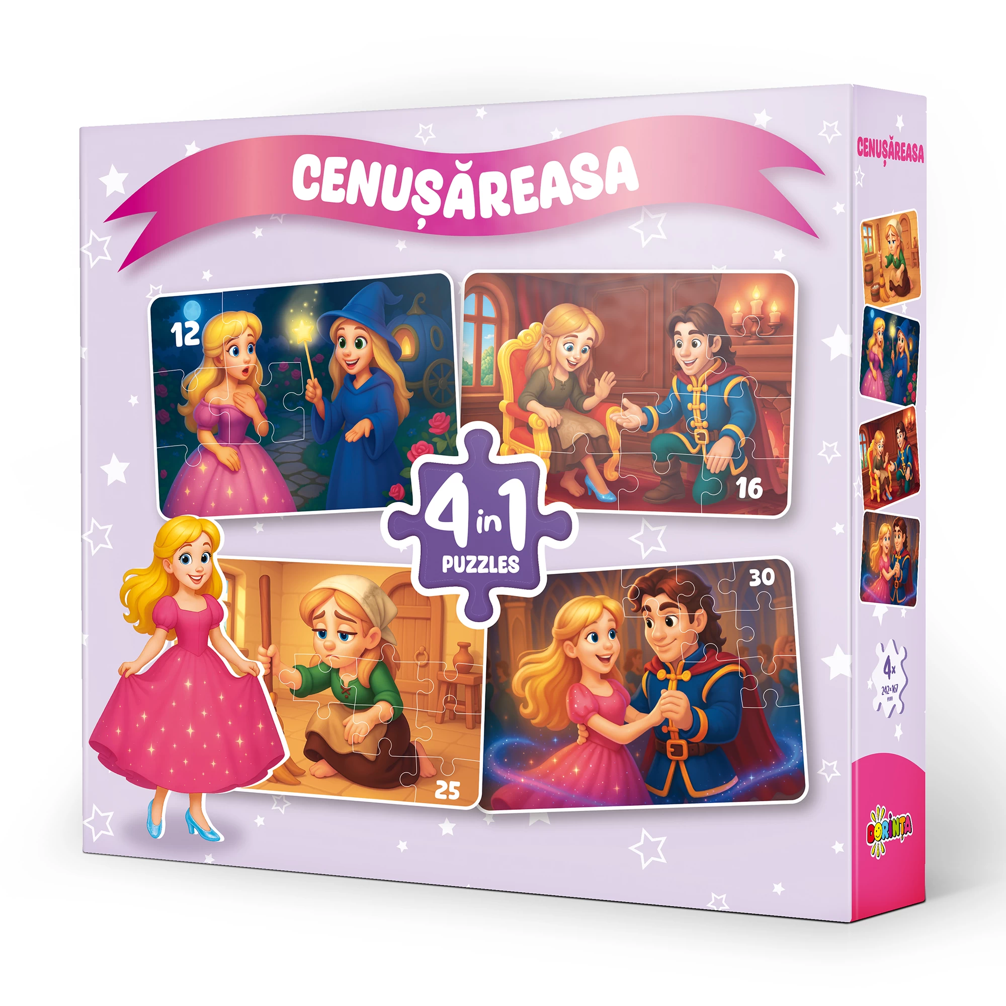 Puzzle 4in1, Cenusareasa