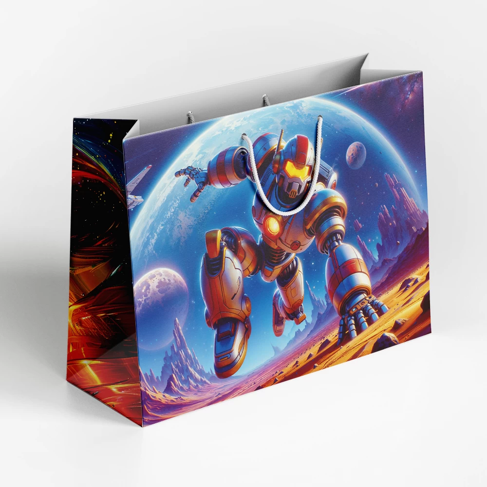 Punga cadou. Robot Spatial