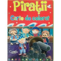 Carte de colorat - Pirații