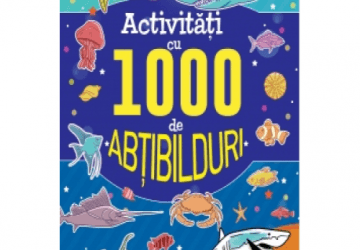 Activitati cu 1000 de abtibilduri - Animale marine