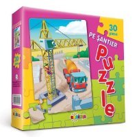 Puzzle - Pe șantier (30 de piese)