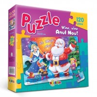 Puzzle - Vine, vine Anul Nou! (120 de piese)
