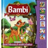 Carte cu sunete - Bambi