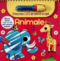 Animale - Prima mea carte de colorat cu apa
