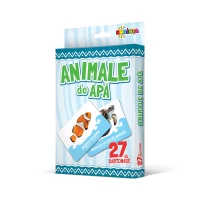 27 de cartonașe. Animale de apă