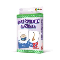 27 de cartonase. Instrumente muzicale