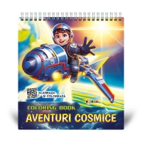 Anti-stress. Coloring book Aventuri cosmice