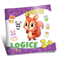 Jocuri logice 3+ (cu autocolante)