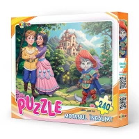 Puzzle 240ps. Motanul încălțat