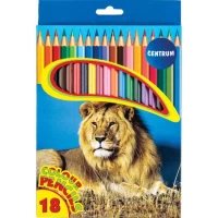 Creion Color Centrum Zoo 18 Culori/Set