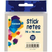 Notite Adezive Centrum 76x76 100 File Galben Pastel