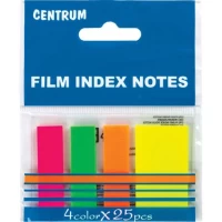 Notite Adezive Centrum 45x12 Mm 45X25 Mm 4 Culori Neon