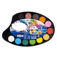 Paleta Pictura Centrum 12 Culori Diametru 30Mm