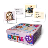 24 jetoane. Exerciții de dictie