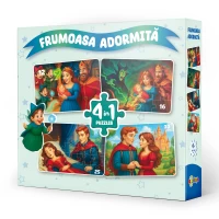 Puzzle 4in1, Frumoasa adormita