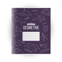 Caiet 48 foi patratele Geometrie (Dorinta)
