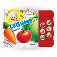 Sonorici - Carte cu sunete / carte sonoră. Legume crocante