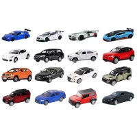 Mașină din metal scară 1:43, asortiment 16 modele